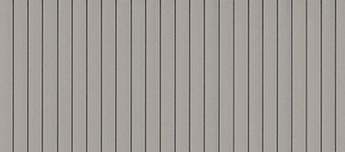 vertical siding in gray
